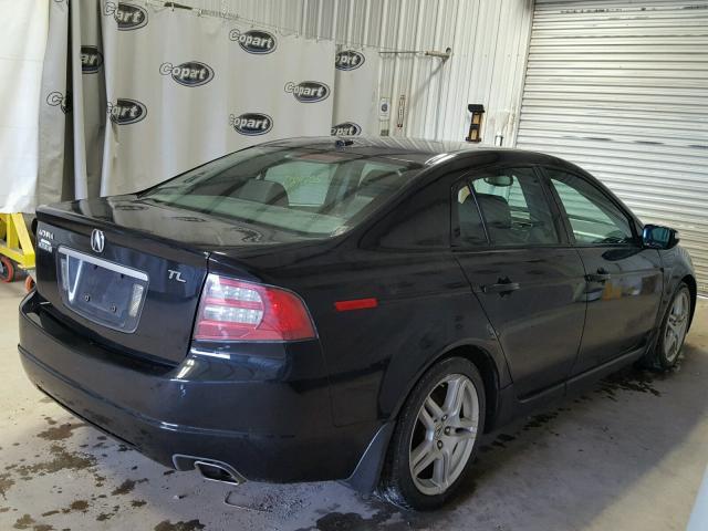 19UUA66208A018662 - 2008 ACURA TL BLACK photo 4