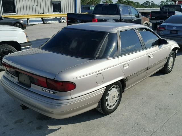 1MELM50U3SA625943 - 1995 MERCURY SABLE GS SILVER photo 4