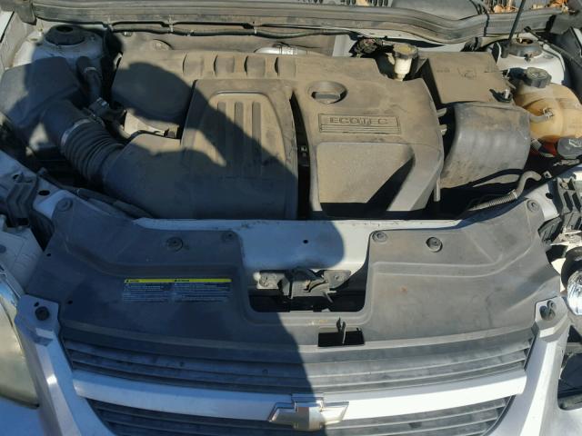 1G1AL58F087251209 - 2008 CHEVROLET COBALT LT SILVER photo 7