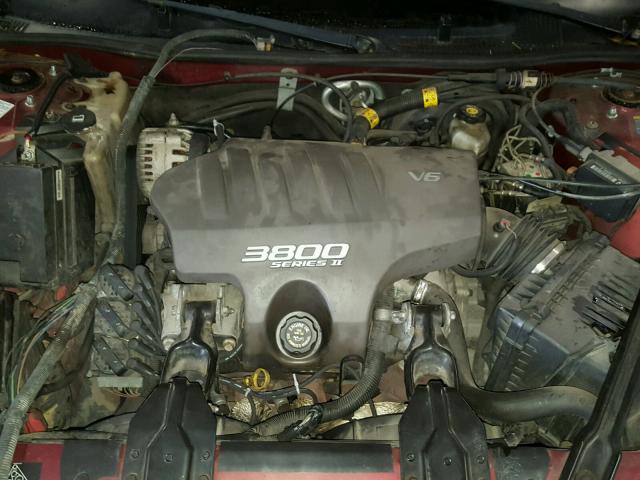 1G2WP52K72F232438 - 2002 PONTIAC GRAND PRIX Շագանակագույն լուսանկար 7