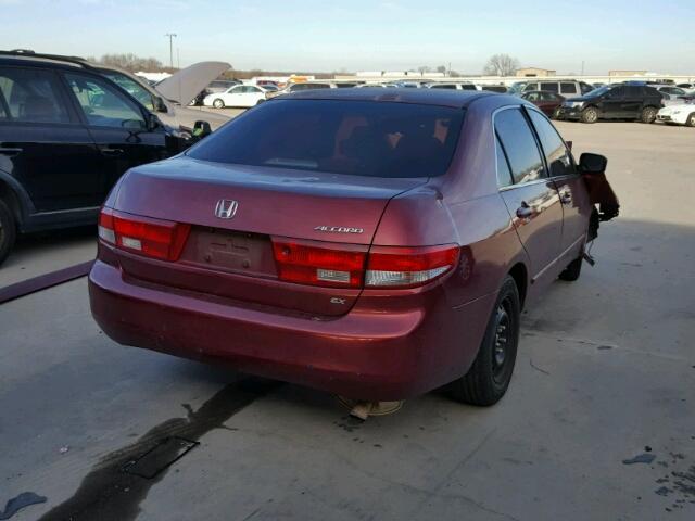 JHMCM56603C081464 - 2003 HONDA ACCORD EX RED photo 4