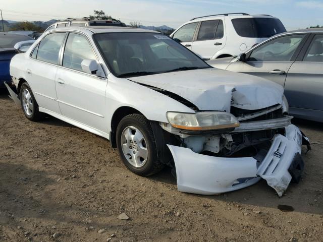 1HGCG16502A076320 - 2002 HONDA ACCORD EX WHITE photo 1