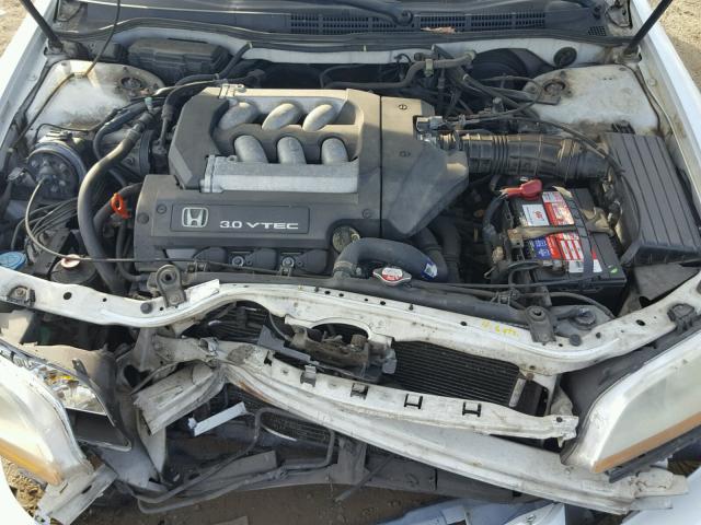 1HGCG16502A076320 - 2002 HONDA ACCORD EX WHITE photo 7