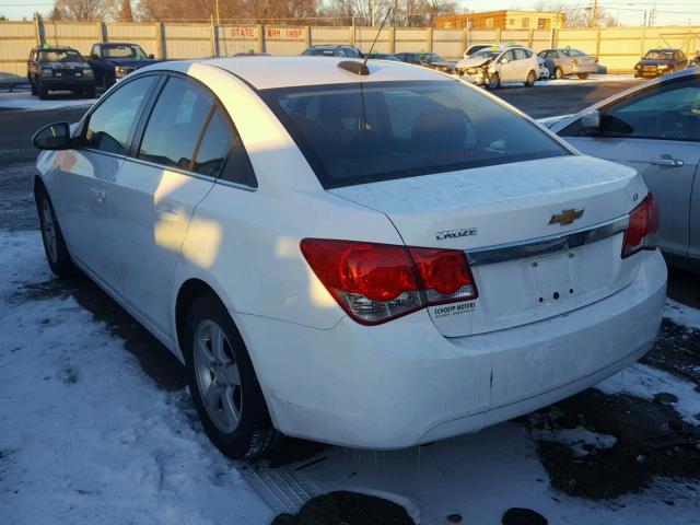 1G1PC5SB7F7107671 - 2015 CHEVROLET CRUZE LT WHITE photo 3