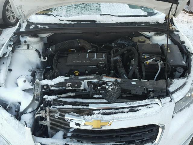 1G1PC5SB7F7107671 - 2015 CHEVROLET CRUZE LT WHITE photo 7