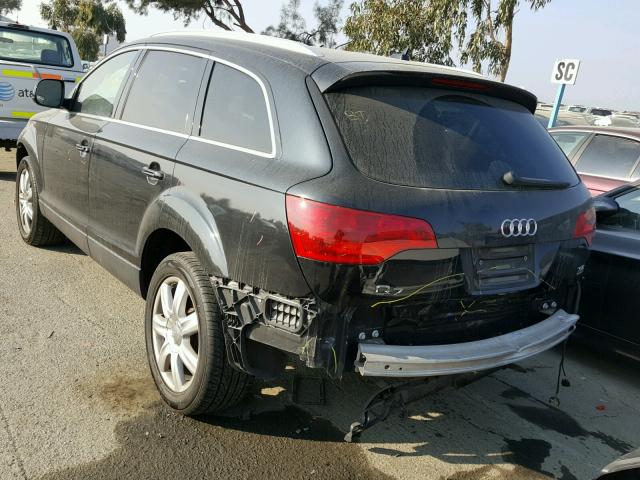 WA1BY74L88D025855 - 2008 AUDI Q7 3.6 QUA BLACK photo 3