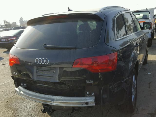 WA1BY74L88D025855 - 2008 AUDI Q7 3.6 QUA BLACK photo 4