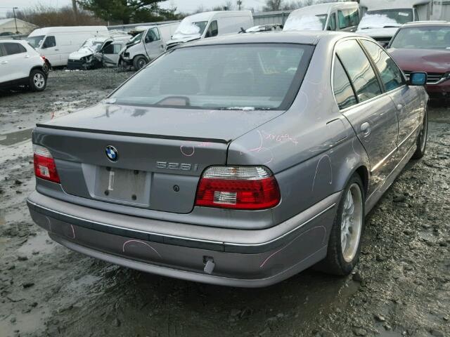 WBADD5324VBV50956 - 1997 BMW 528 I GRAY photo 4