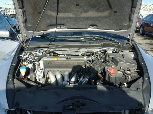 1HGCM56384A017792 - 2004 HONDA ACCORD LX SILVER photo 7