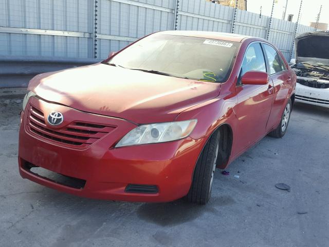 4T4BE46K69R112397 - 2009 TOYOTA CAMRY BASE RED photo 2