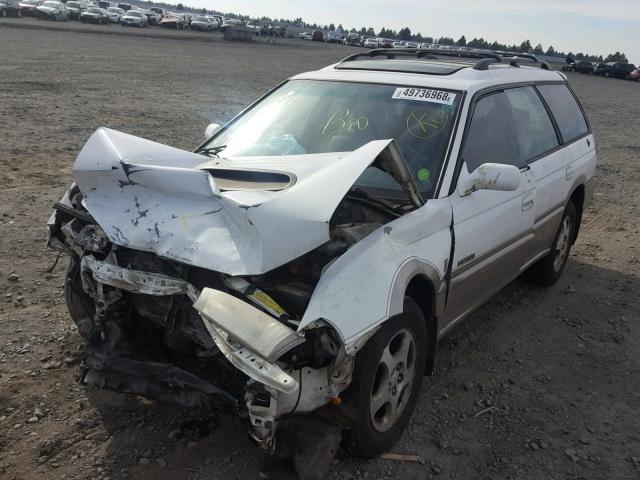 4S3BG6850W7648204 - 1998 SUBARU LEGACY 30T WHITE photo 2