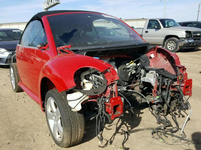 3VWSF31Y56M303274 - 2006 VOLKSWAGEN NEW BEETLE 红色 照片 1