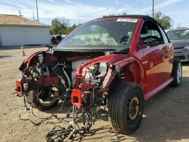 3VWSF31Y56M303274 - 2006 VOLKSWAGEN NEW BEETLE 红色 照片 2