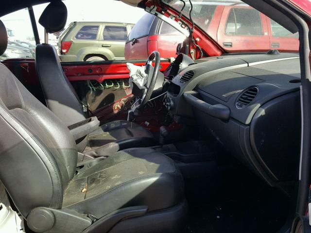 3VWSF31Y56M303274 - 2006 VOLKSWAGEN NEW BEETLE 红色 照片 5