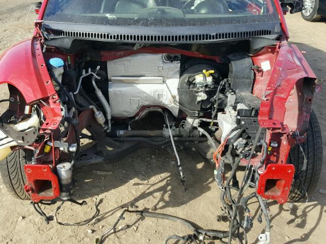 3VWSF31Y56M303274 - 2006 VOLKSWAGEN NEW BEETLE 红色 照片 7