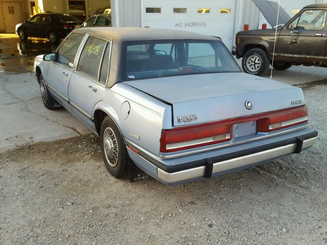 1G4HP54C6LH513268 - 1990 BUICK LESABRE CU BLUE photo 3