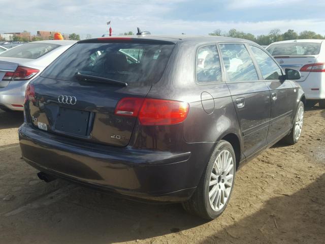 WAUNF78P16A046340 - 2006 AUDI A3 2.0 PRE CHARCOAL photo 4