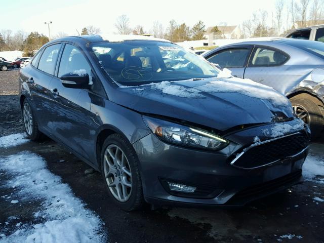 1FADP3F22FL333059 - 2015 FORD FOCUS SE GRAY photo 1