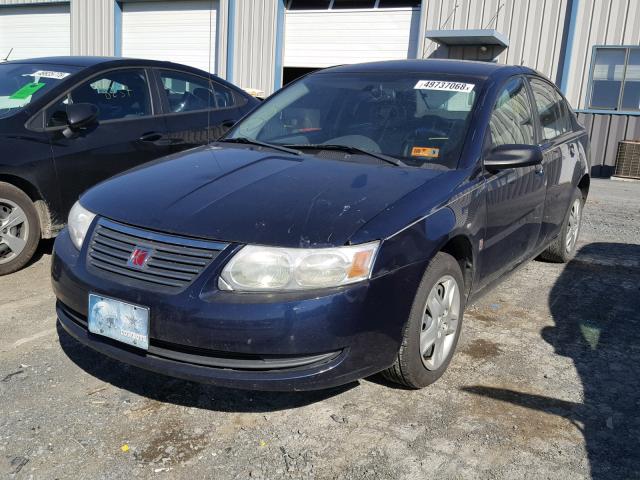 1G8AJ55F87Z116641 - 2007 SATURN ION LEVEL BLUE photo 2