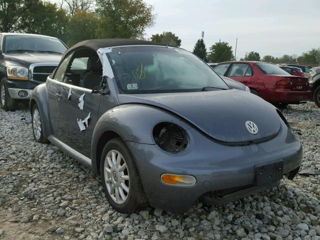 3VWCM21Y44M309441 - 2004 VOLKSWAGEN NEW BEETLE 灰色 照片 1