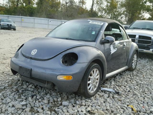 3VWCM21Y44M309441 - 2004 VOLKSWAGEN NEW BEETLE 灰色 照片 2
