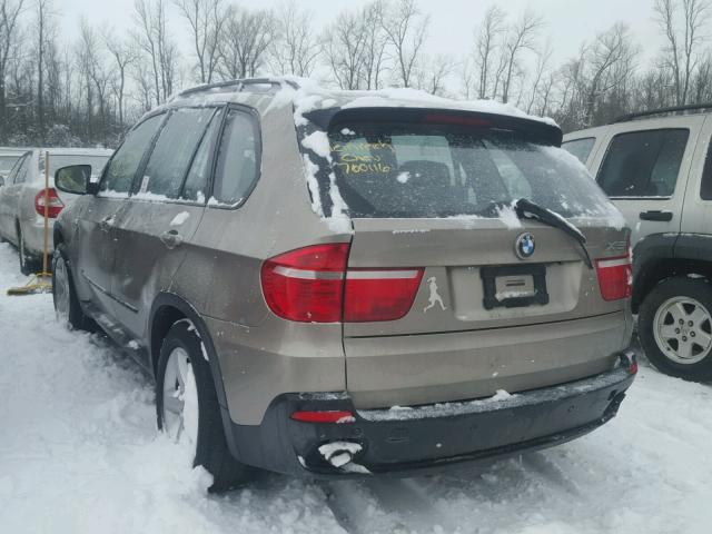 5UXFE43558L035314 - 2008 BMW X5 3.0I GOLD photo 3
