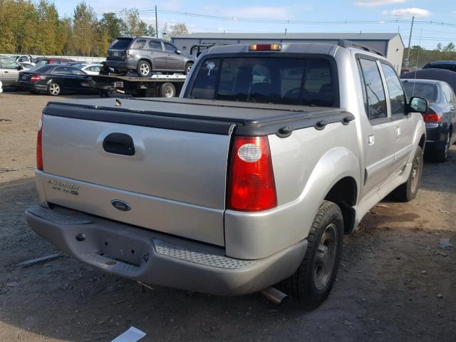 1FMZU67E03UA25067 - 2003 FORD EXPLORER S SILVER photo 4