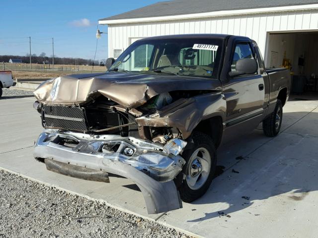 3B7HC13Y11G203011 - 2001 DODGE RAM 1500 BROWN photo 2