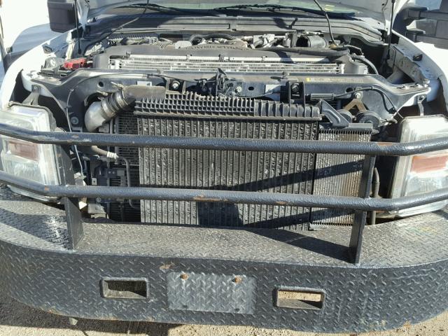 1FDAW47R59EA06886 - 2009 FORD F450 SUPER WHITE photo 7