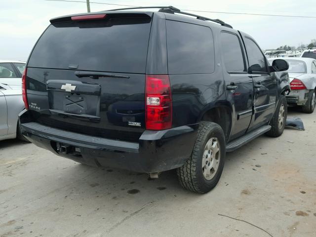 1GNFK13077R251455 - 2007 CHEVROLET TAHOE K150 BLACK photo 4