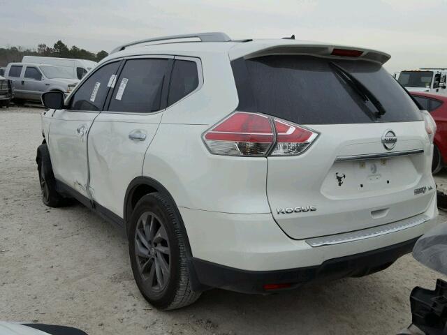 5N1AT2MT0GC915012 - 2016 NISSAN ROGUE S WHITE photo 3