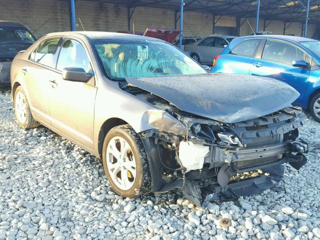 3FAHP0HGXCR102531 - 2012 FORD FUSION SE SILVER photo 1