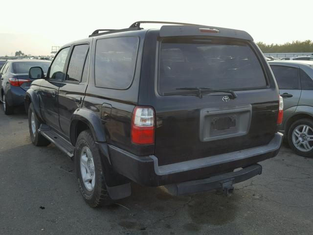 JT3GN86R210199868 - 2001 TOYOTA 4RUNNER SR BLACK photo 3