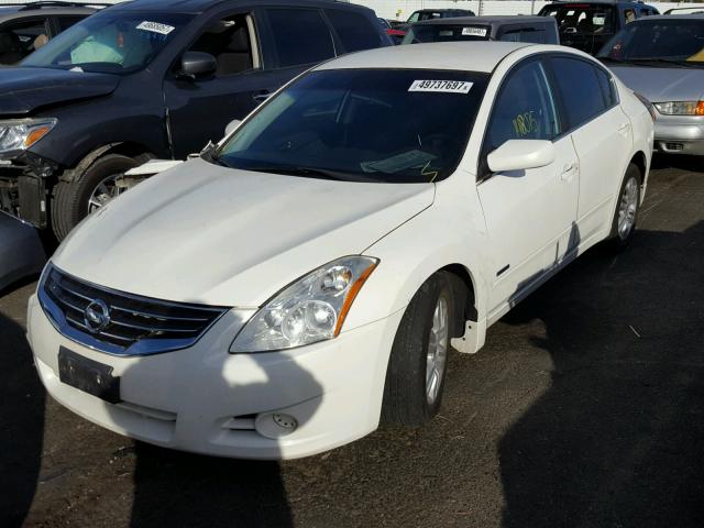 1N4CL2AP4AC116836 - 2010 NISSAN ALTIMA HYB WHITE photo 2