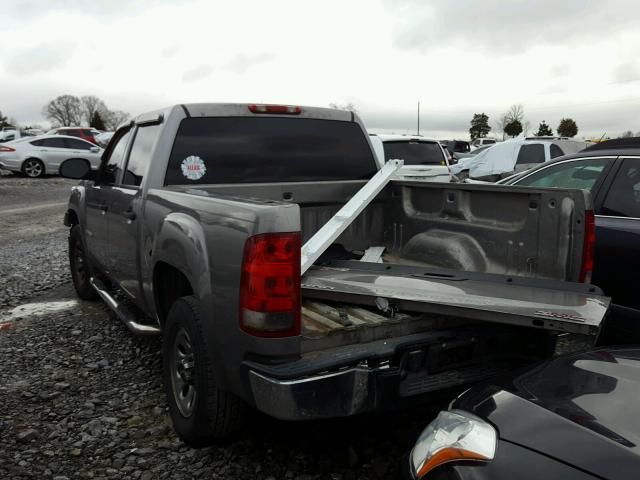 2GTEC13C871545712 - 2007 GMC NEW SIERRA GRAY photo 3