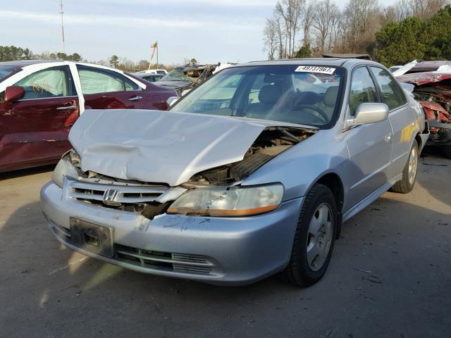 1HGCG16521A084143 - 2001 HONDA ACCORD EX SILVER photo 2