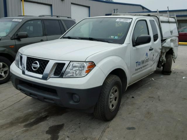 1N6BD0CT2DN748533 - 2013 NISSAN FRONTIER S WHITE photo 2