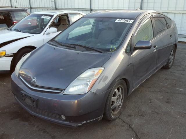 JTDKB20U493528119 - 2009 TOYOTA PRIUS GRAY photo 2