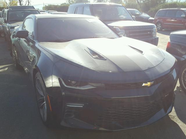 1G1FF1R72G0137636 - 2016 CHEVROLET CAMARO SS Negro foto 1