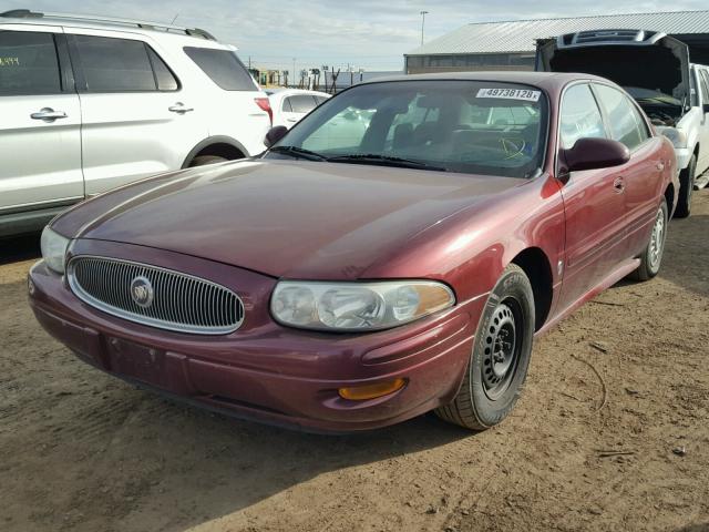 1G4HP54K32U293780 - 2002 BUICK LESABRE CU RED photo 2