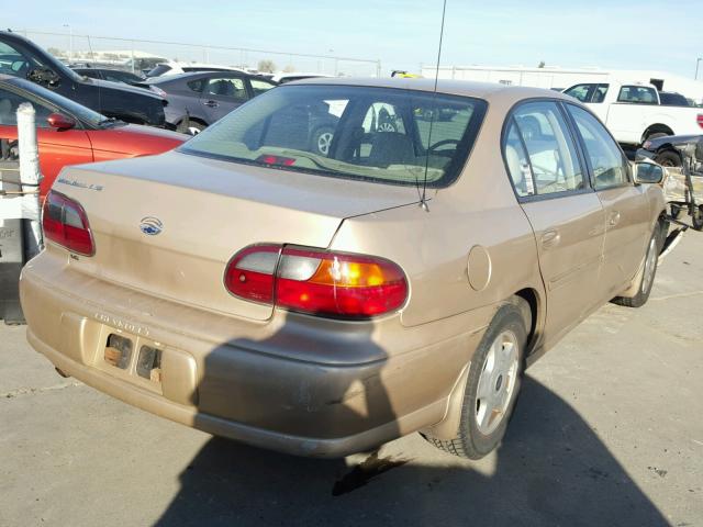 1G1NE52J416208044 - 2001 CHEVROLET MALIBU LS GOLD photo 4