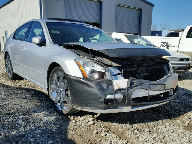 1N4BA41E57C803506 - 2007 NISSAN MAXIMA SE SILVER photo 1