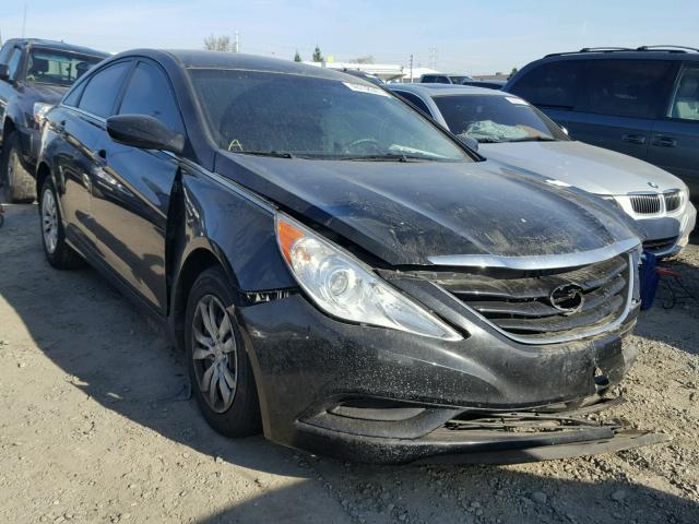 5NPEB4AC5DH504374 - 2013 HYUNDAI SONATA GLS BLACK photo 1