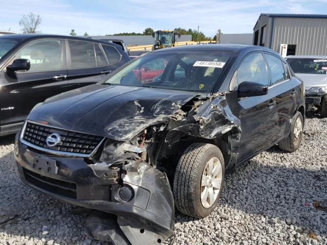 3N1AB61E88L646657 - 2008 NISSAN SENTRA 2.0 BLACK photo 2