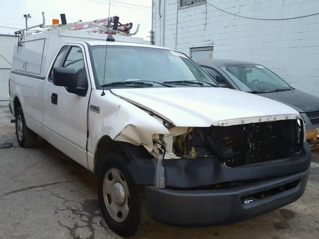 1FTRF12248KC02866 - 2008 FORD F150 WHITE photo 1