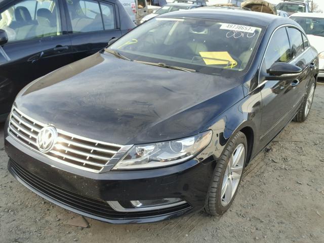 WVWBP7AN3DE566234 - 2013 VOLKSWAGEN CC SPORT BLACK photo 2