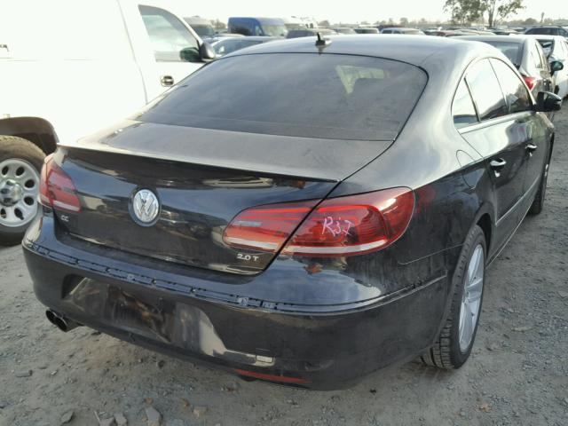 WVWBP7AN3DE566234 - 2013 VOLKSWAGEN CC SPORT BLACK photo 4