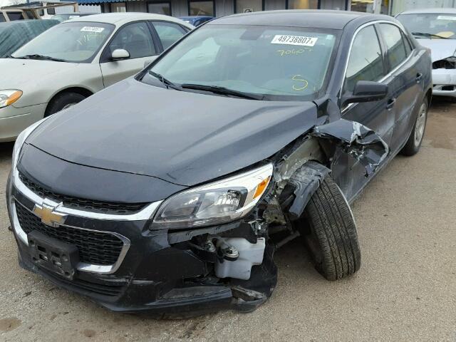 1G11B5SL6FF303625 - 2015 CHEVROLET MALIBU LS GRAY photo 2