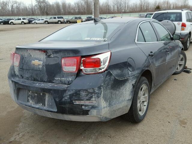 1G11B5SL6FF303625 - 2015 CHEVROLET MALIBU LS GRAY photo 4