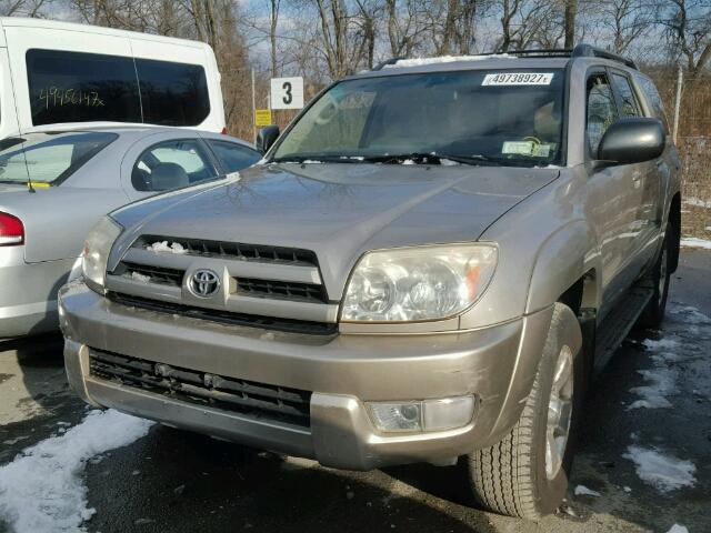 JTEBU14RX30012698 - 2003 TOYOTA 4RUNNER SR GOLD photo 2